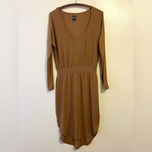 GAP Women's Camel Colored Sweater Dress